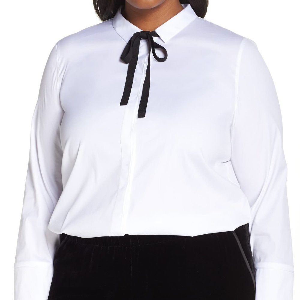 Lafayette 148 Plus Size Blouse NEW!